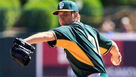 Kendall Graveman was an anonymous minor leaguer acquired in the Josh Donaldson deal; now, he'll be a key part of Oakland's rotation.