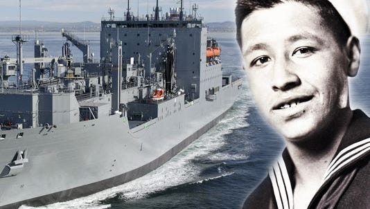 The Navy honored labor organizer Cesar Chavez in 2011 by naming a Military Sealift Command dry cargo and ammunition ship after him.