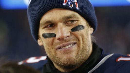 New England quarterback Tom Brady.