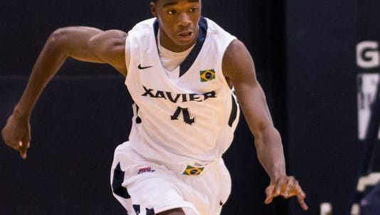 Edmond Sumner was shelved last year because of chronic tendinitis in his knees and will join Xavier's freshman class with Makinde London and Kaiser Gates.