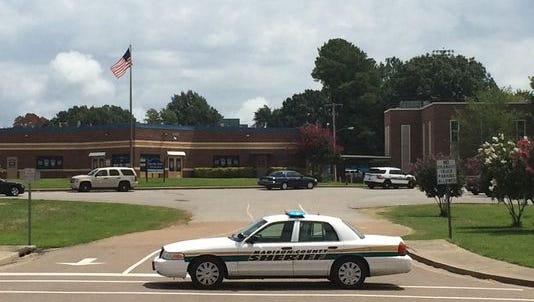 North Side High School was evacuated Monday morning after a bomb threat.