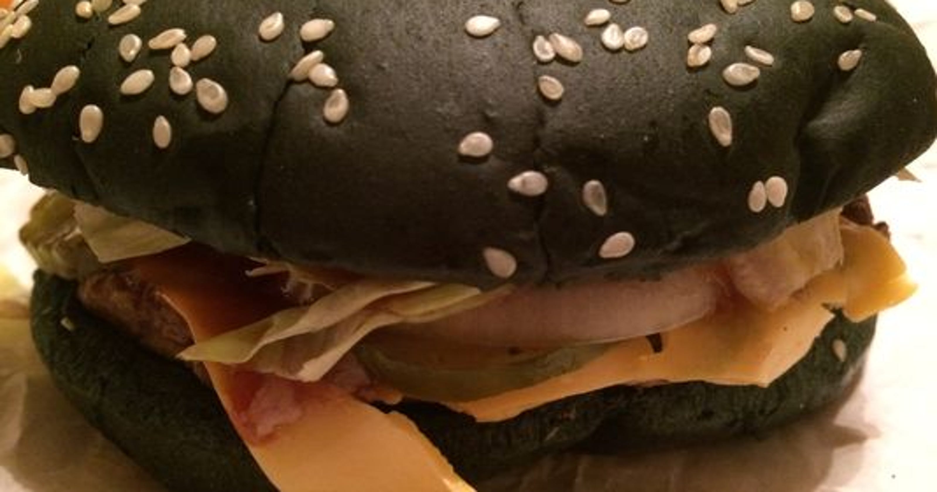 Why the black whopper turns your poop green
