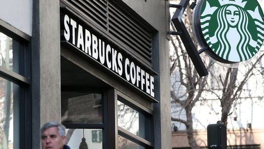 Starbucks is trying out delivery service.