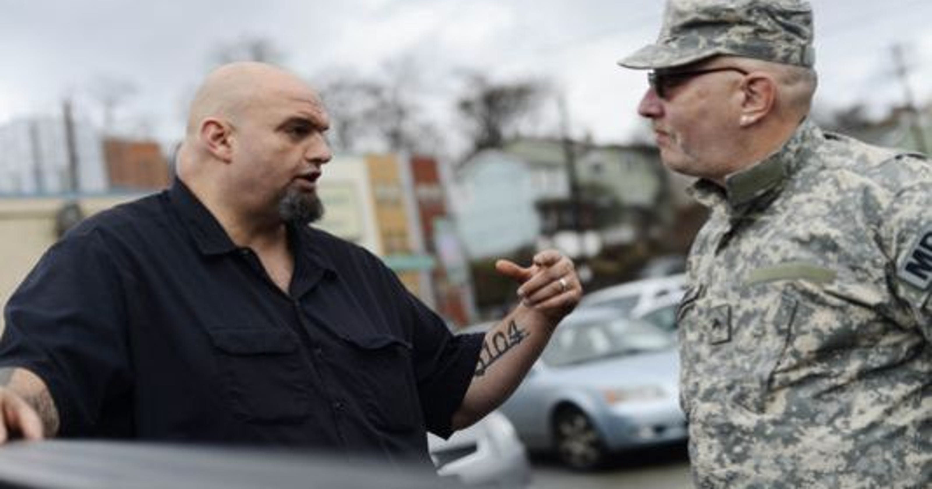 Watch John Fetterman's talk at Martin Library