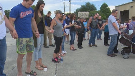 Vigils for the three police officers killed Sunday have been taking place all across Louisiana.