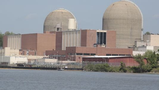 The Indian Point nuclear power plant in Buchanan.