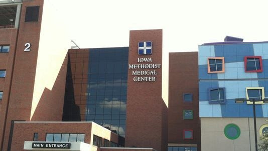 UnityPoint flagship hospital Iowa Methodist Medical Center.