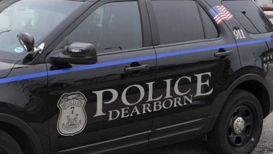 Dearborn police vehicle