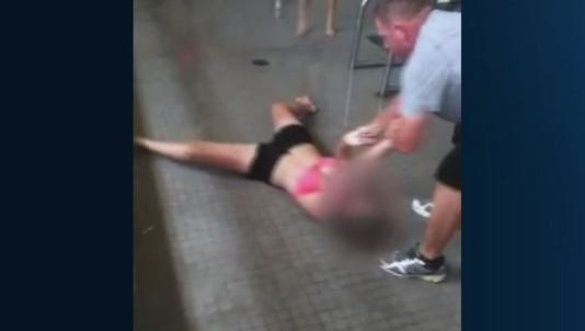 Video shows teacher forcing girl to school pool