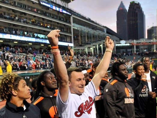 June 4, 2014: Cleveland Browns quarterback Johnny Manziel