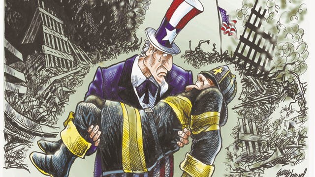 Varvel: 9-11 memorial cartoons