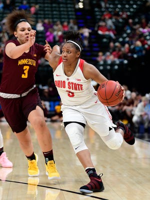 At Ohio State, Kelsey Mitchell finished as the NCAA's No. 2 all-time leading scorer.