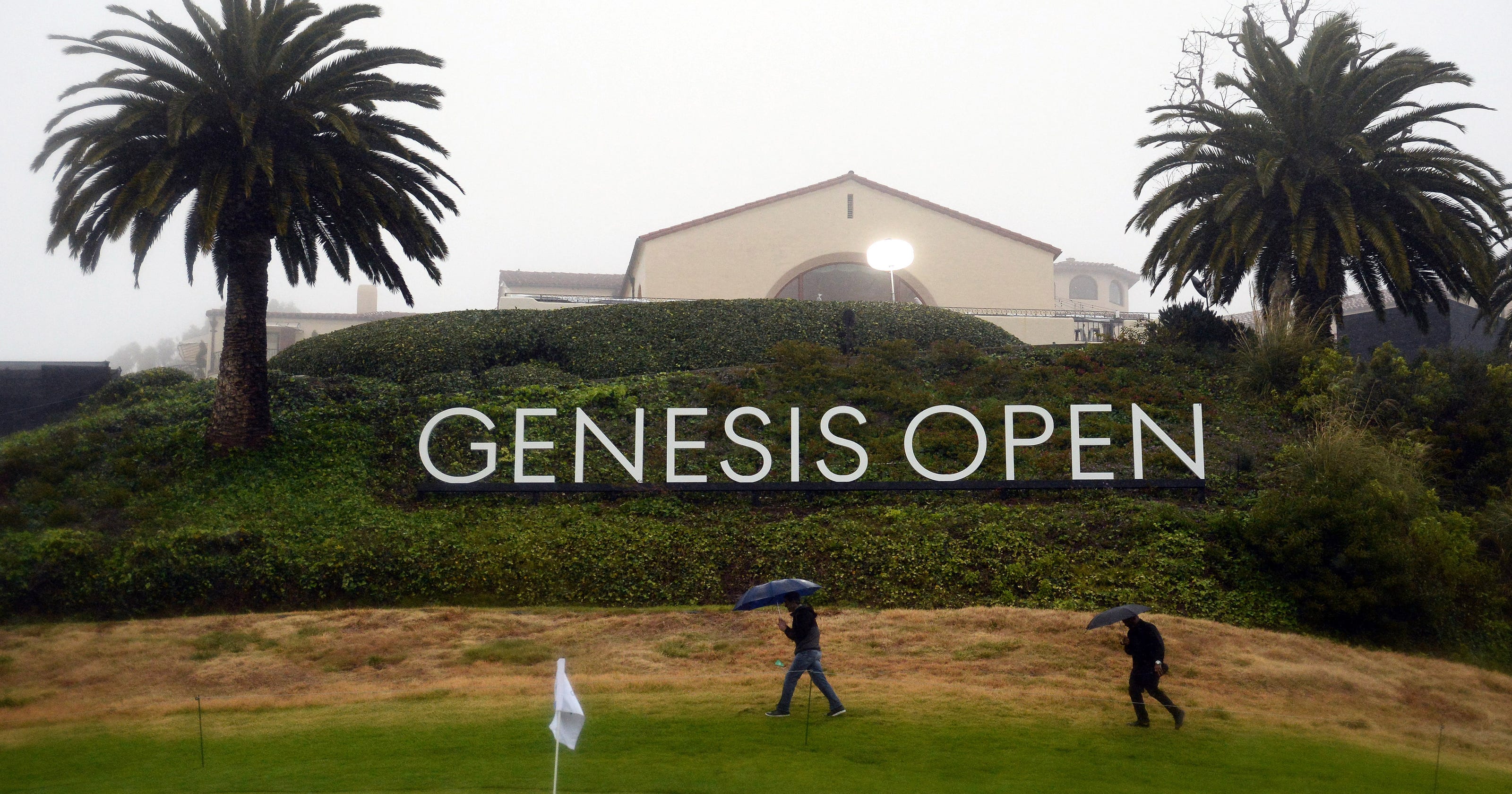 PGA Tour wipes out Genesis Open's early scores after rainy morning