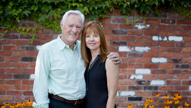 Daniel and Mary Kelly pictured August 6, 2015 at their Fort Gratiot home. Kelly was nominated by the Michigan Republican Party for Michigan Supreme Court Justice.