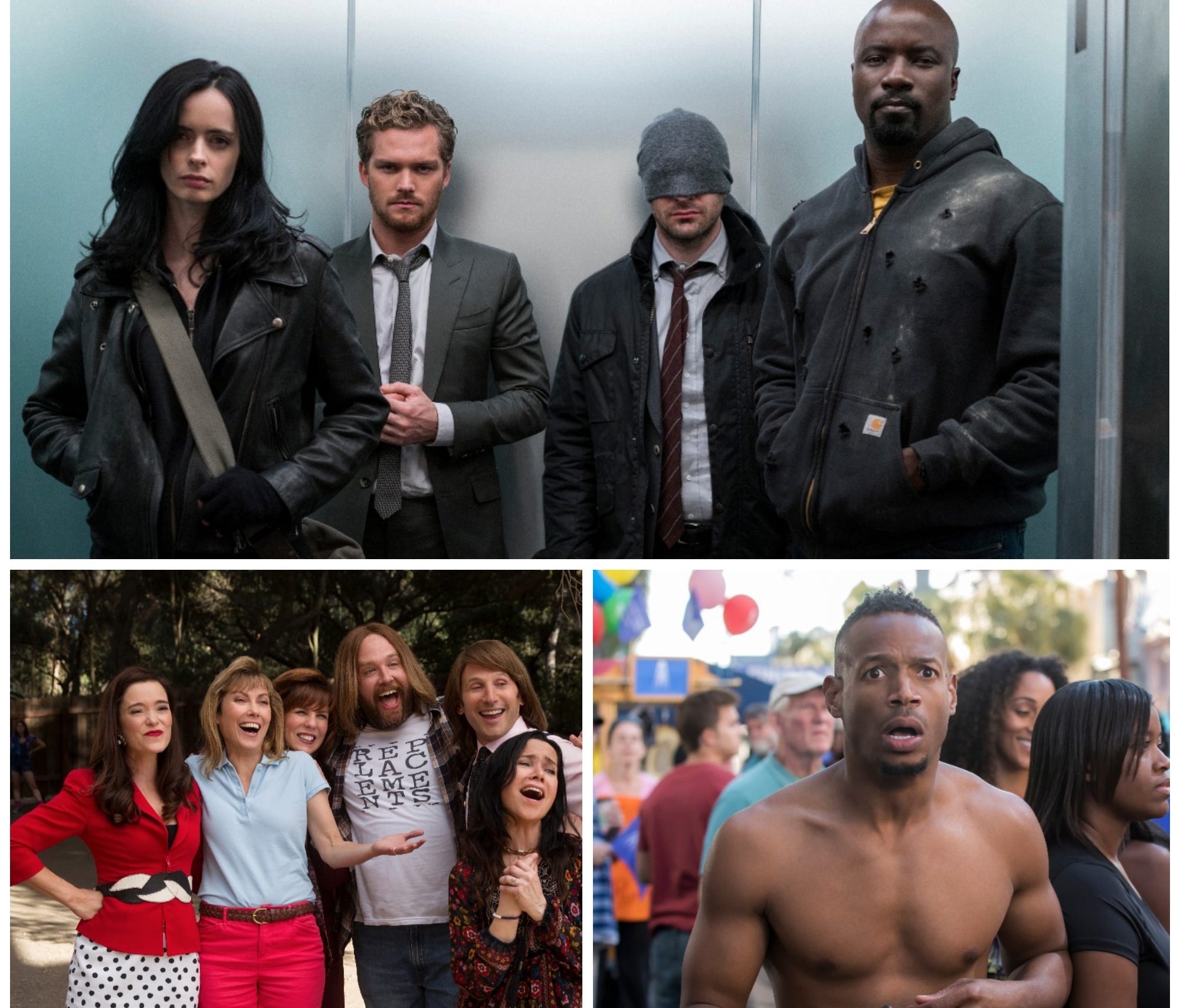 Netflix has a bunch of original titles on the way for Aug., including 'Marvel's Defenders,' 'Wet Hot American Summer: 10 Years Later' and 'Naked.'