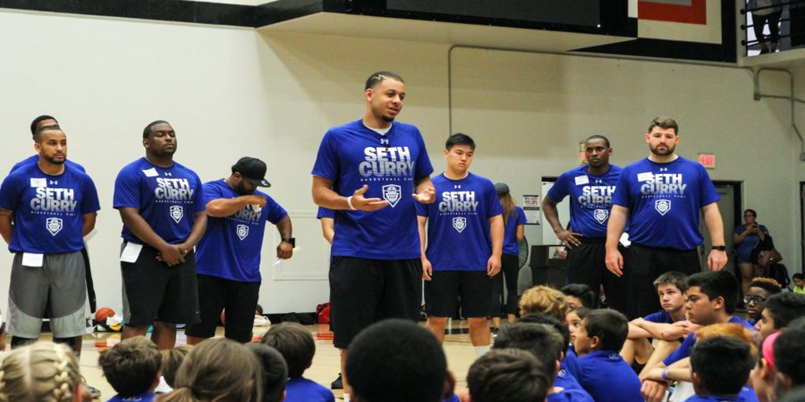 Seth Curry Hosts Basketball Camp At Ventura College