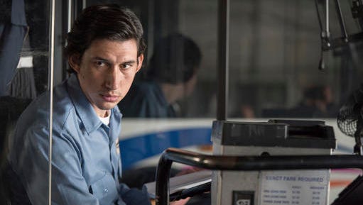 This image released by Amazon Studios & Bleecker Street shows Adam Driver in a scene from, "Paterson."
