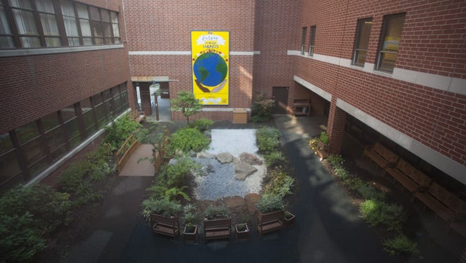 A meditation garden at Virtua in Camden was designed by Jack Carman to comfort and support Alzheimer's patients.