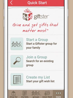 Giftster makes it easy to share everybody's wish lists.