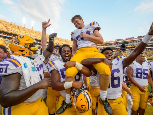 Lsu S Auburn And Alabama Streaks Keep 1 Toss 1