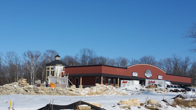 The Door Artisan Cheese Co. is constructing a restaurant and retail operation in the Town of Egg Harbor.
