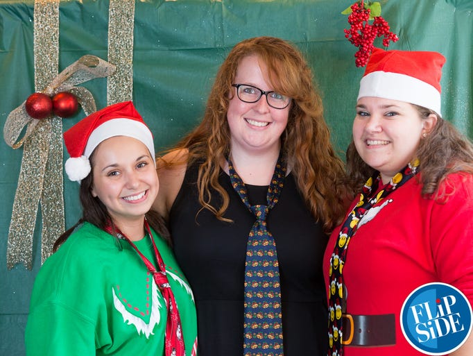 Photobooth portraits bring Christmas to July at the