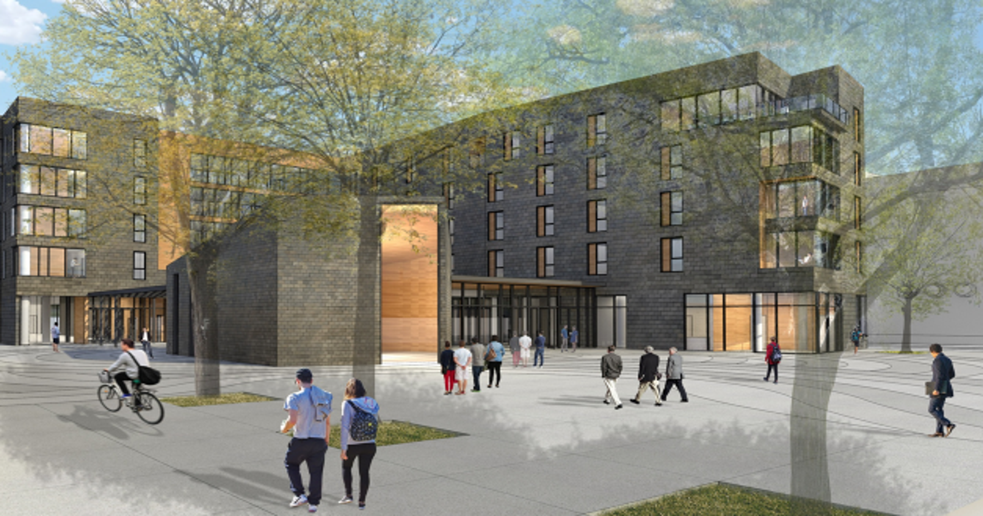 A first look at a $44M Catholic residence hall for Purdue students