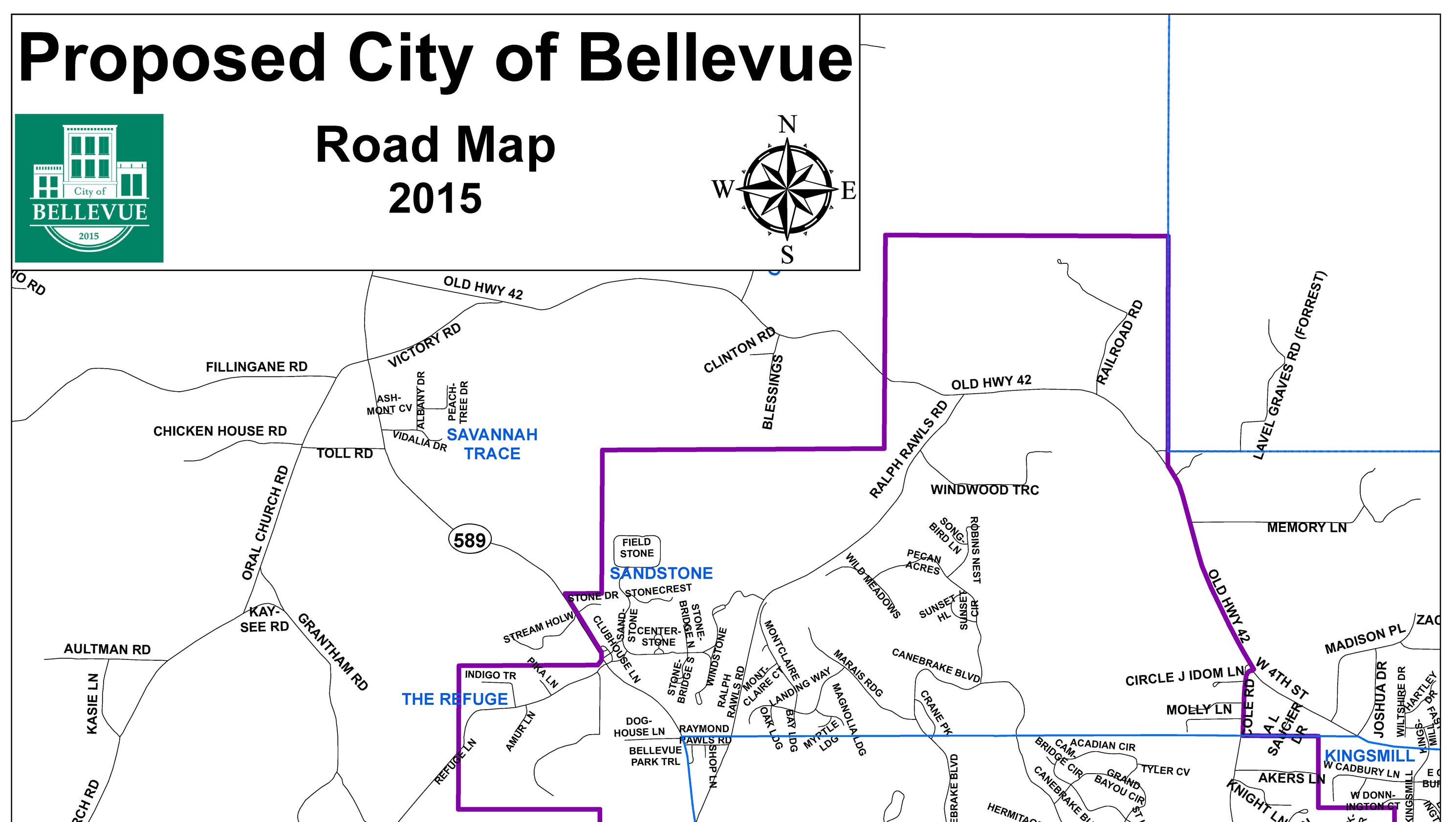 Bellevue subdivisions