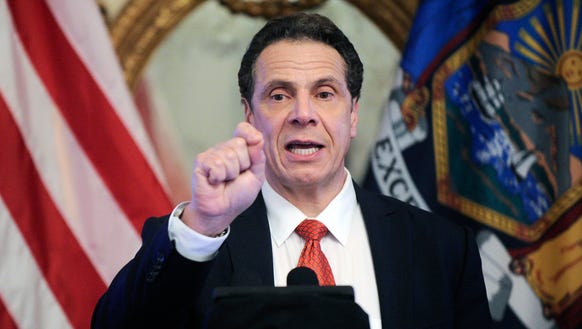 New York Gov. Andrew Cuomo releases his proposed state
