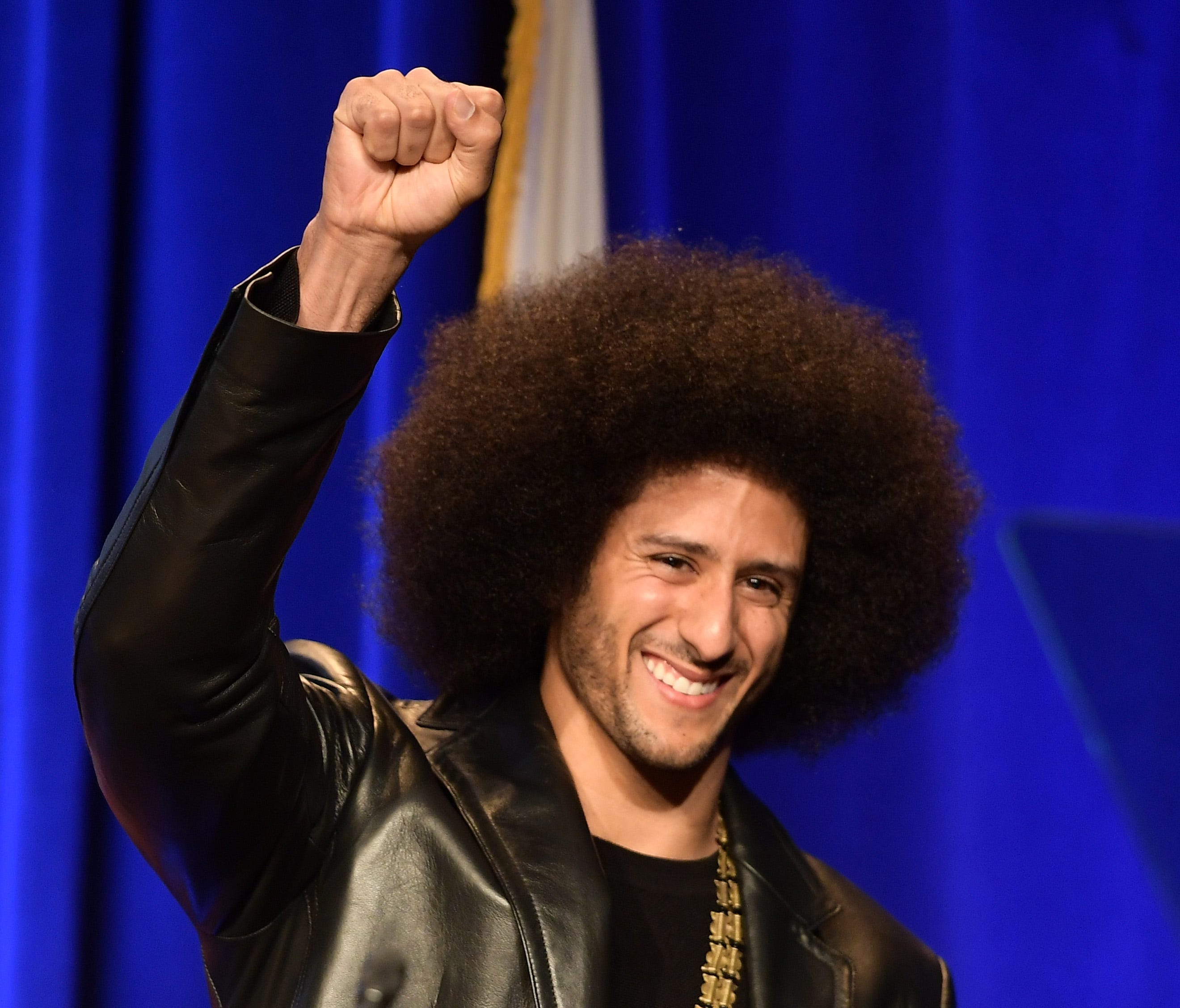 Colin Kaepernick hasn't played in the NFL since the 2016 season.