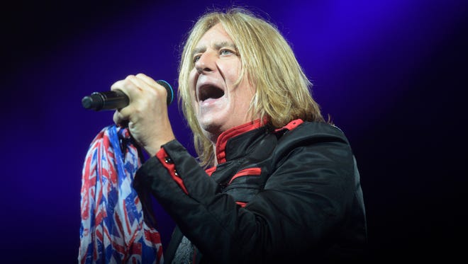 Lead singer Joe Elliot and the rest of Def Leppard will perform Tuesday at Bridgestone Arena.