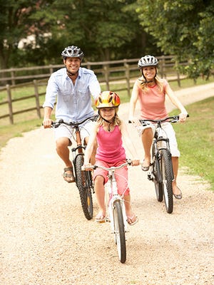 Exercise as a family to encourage children to lead a healthier and active lifestyle