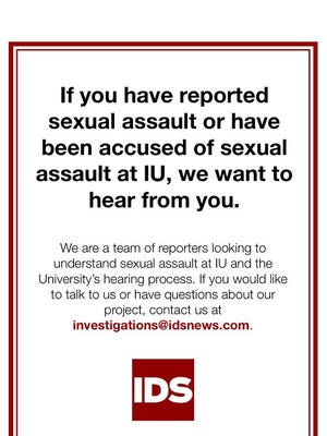 The Indiana Daily Student staff shared their own stories of sexual assault to encourage others to do the same.