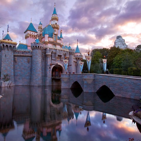 Sleeping Beauty Castle at Disneyland is the...