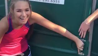 To top all other comers in the #PortaPottyChallenge, Riverside fit 40 cross country runners into a single, mobility-impaired temporary toilet.