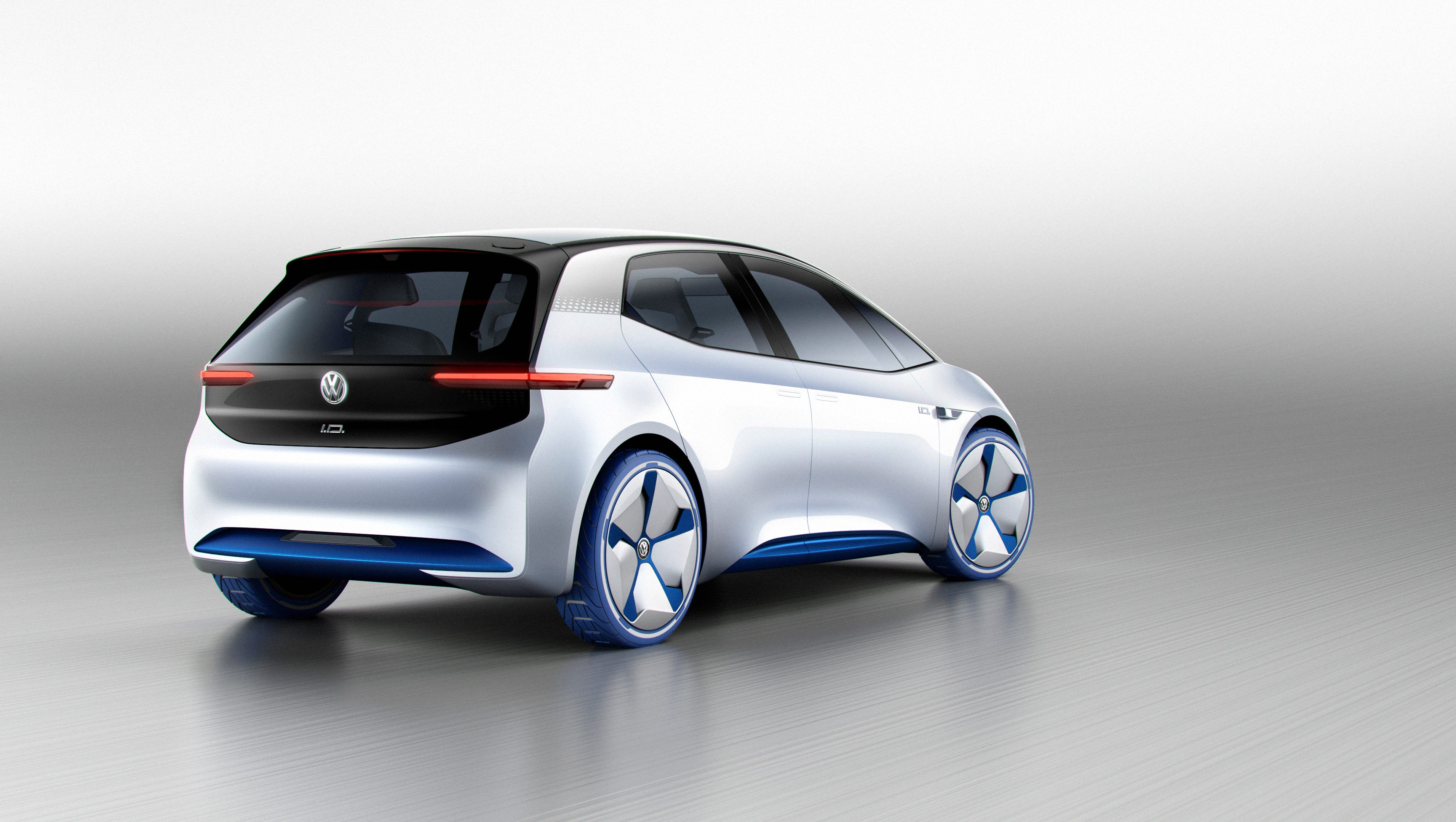Mercedes Benz Volkswagen Reveal Electric Cars At Paris Motor Show