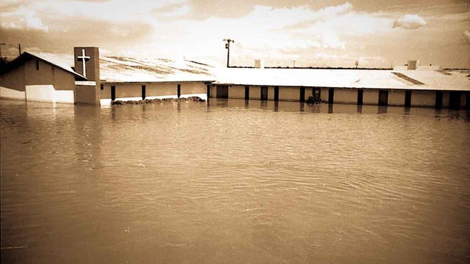 U.S. Reps. Ann Kirkpatrick and Paul Gosar sought the flood-control funds to help prevent the kind of damage Maricopa received in 1983, when the Lower Santa Cruz River flooded.