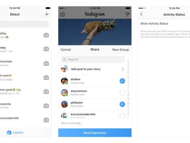 You Can Now See When Instagram Friends Are Using The App With A