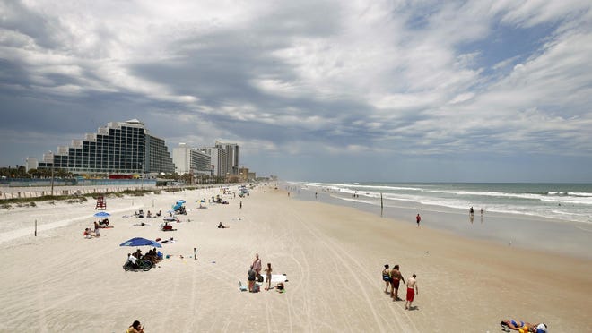 Daytona Beach se encuentra en el condado de Volusia en la costa atlántica.