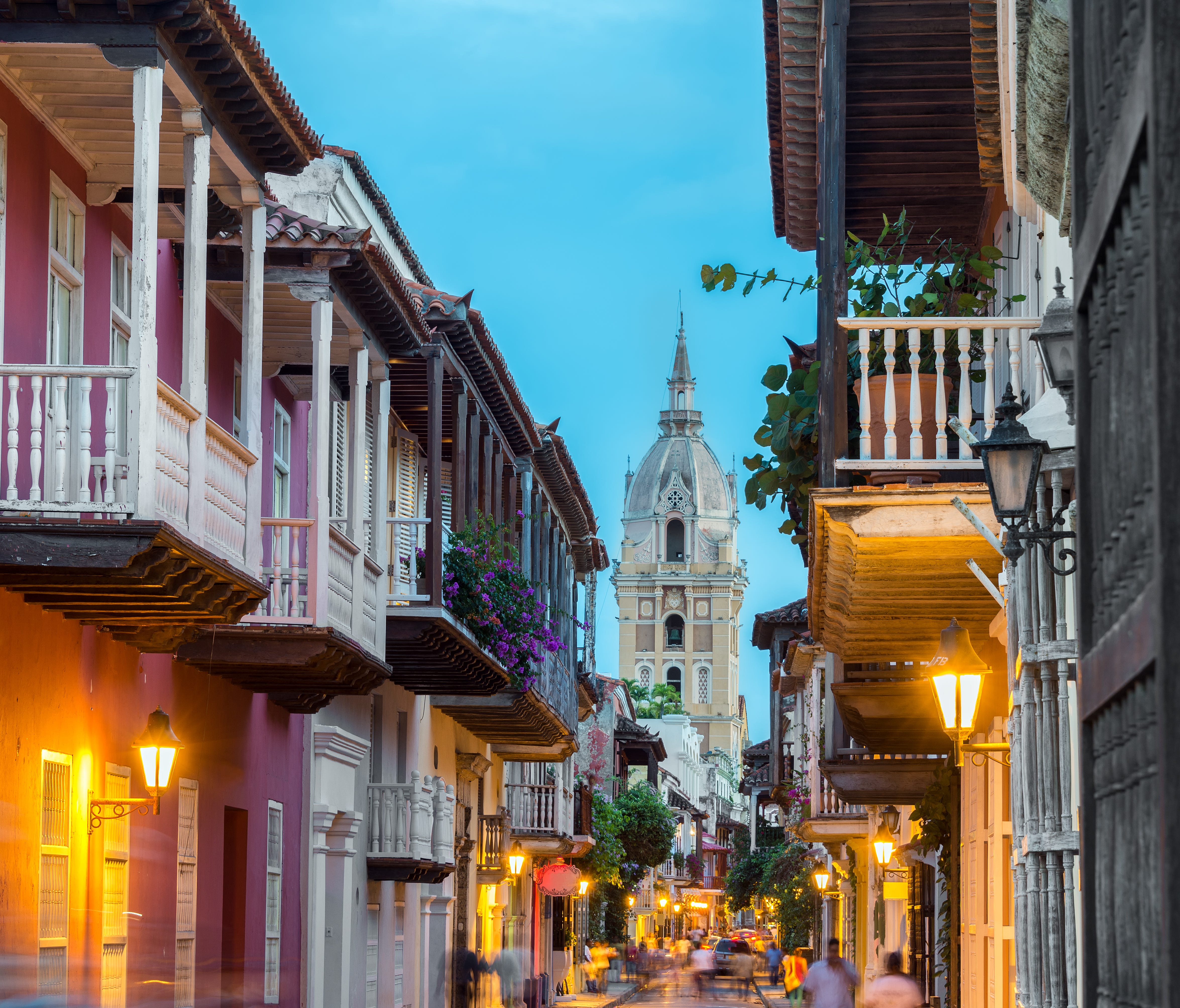 Cartagena is one of Colombia's most romantic cities.