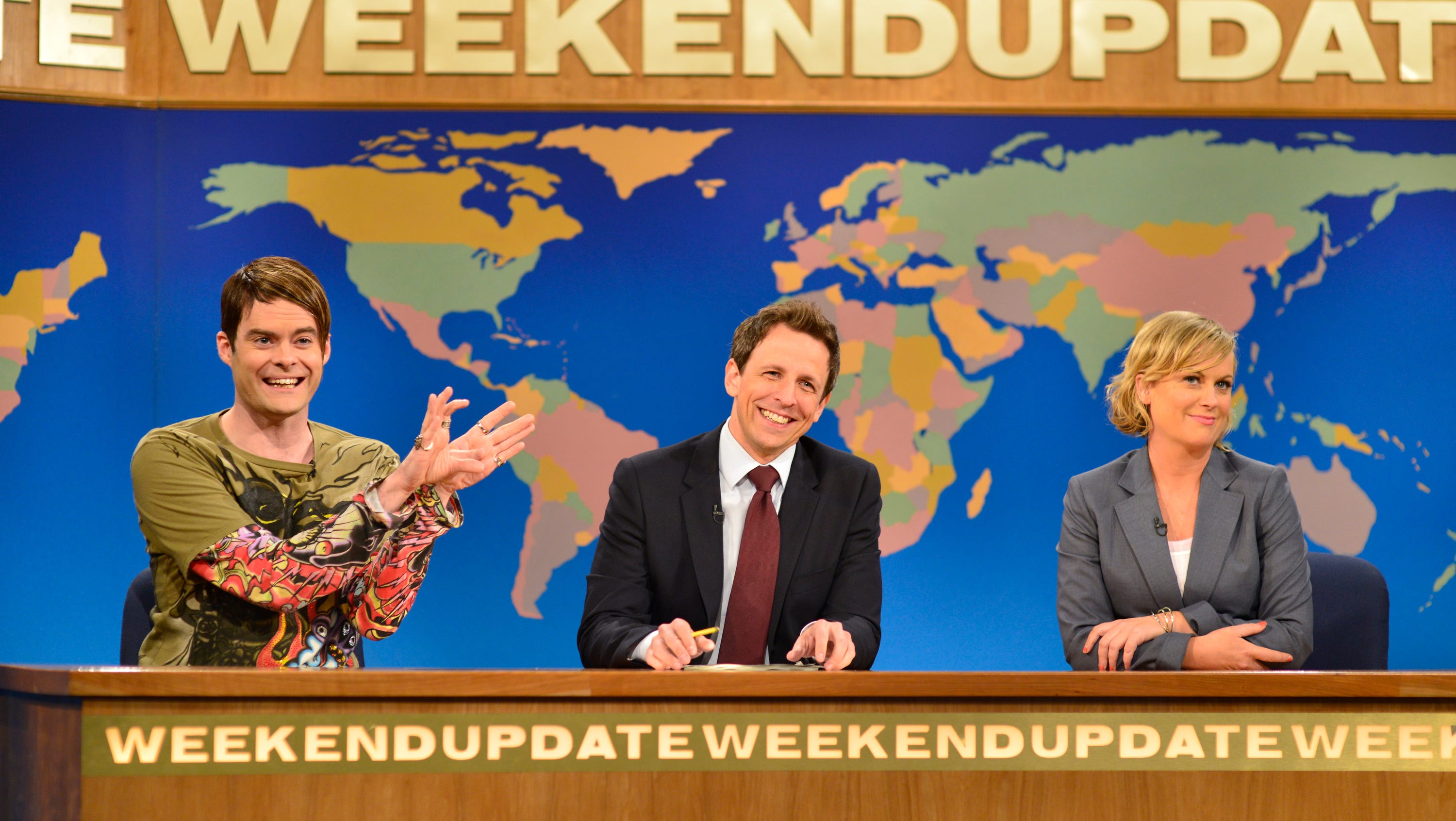 Recap Seth Meyer's final 'Weekend Update' sketch