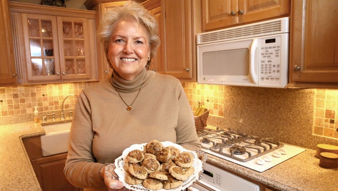 Joan Giesfeldt of Campbellsport won the Journal Sentinel's Holiday Cookies Contest with her Pecan Praline Thumbprints.