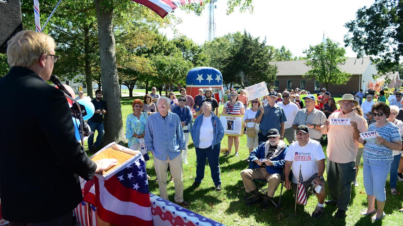 WATCH: 'Support Our President' rally in Georgetown, Del.