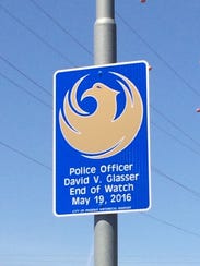 The memorial for fallen Phoenix police Officer David