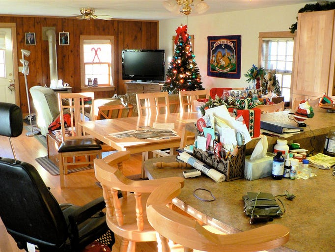 The living quarters for the former cheese factory are