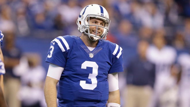 QB Ryan Lindley ended the 2015 season with the Colts.