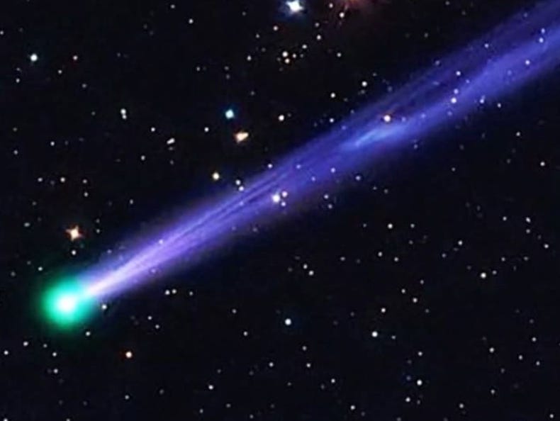 Comet 45P/Honda-Mrkos-Pajdusakova in 2011.