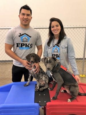 Antonio and Stephanie Arguelles have opened EPK9 Stay and Play kennel at 6800 Gateway East Blvd., Suite 3-C, in East Central El Paso.