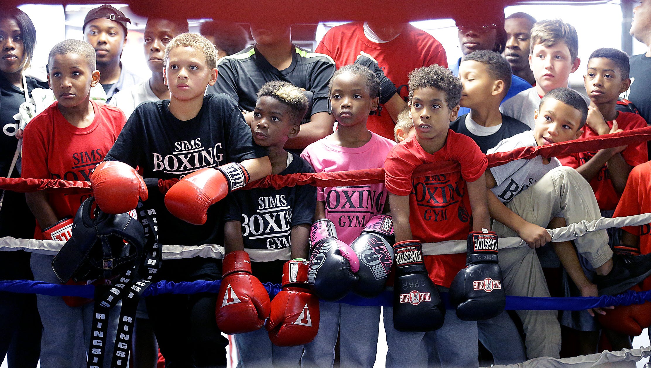 Put your Boxing Gloves on Boys Girls Kids Childrens T-Shirt 
