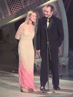 DATE TAKEN: 2/26/97--- Jewel and Kevin Spacey present